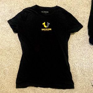 True Religion Black Tee. Size small